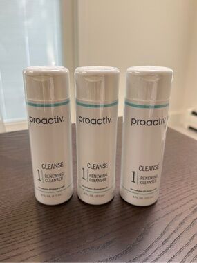 Set of 3 Proactiv Step 1 Renewing Cleansers 90 Day Supply